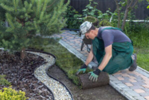 Pallets of Grass for landscaping